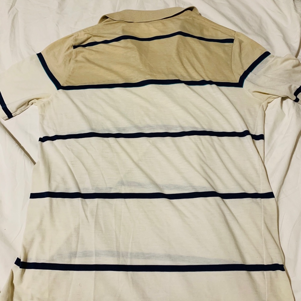 Striped Collared Tee - Picture 3 of 4